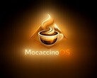 MocaccinoOS desktop Linux AI-made nem hivatalos logó a 26.03-as verzióhoz
