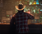 Wolverine flanelben és cowboykalapban a Marvels Wolverine bejelentő traileréből (kép forrása: PlayStation YT)