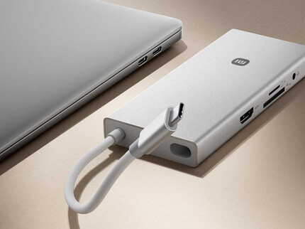 Az integrált kábel rejtett csatlakozója (Kép forrása: Xiaomi)
