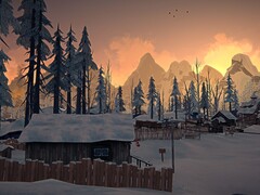 Egy kép, amely a The Long Dark egyik helyszínét mutatja be. A játék most 75%-os kedvezménnyel kapható a Steamen.