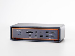 Az iVanky FusionDock Max 2 akár három 4K kijelzőt is támogat a MacBookokon. (Kép forrása: iVanky)
