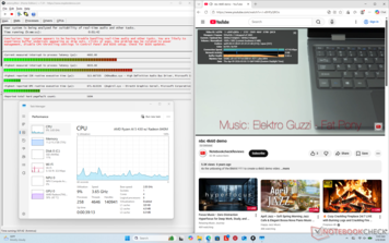 A LatencyMon DPC problémákat és 3 kiesett képkockát rögzít a 4K60-as videótesztünk során