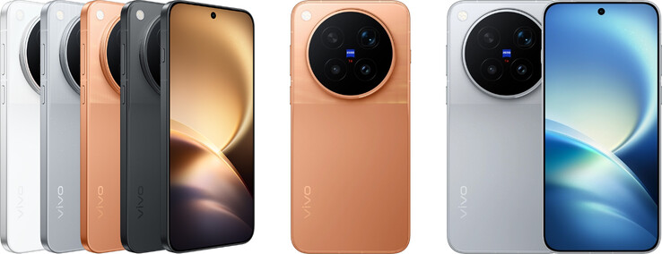 A Vivo X500 Pro sorozat kialakítása és színválasztéka