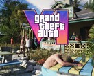 GTA 6 banner, amely Leonida Keys-t mutatja