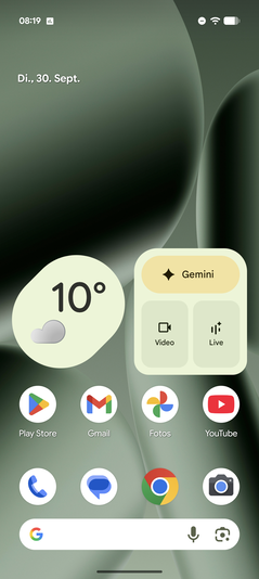 Pixel UI: Kezdőképernyő