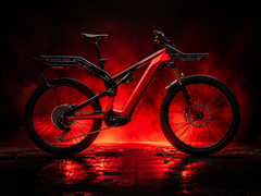 A Specialized Levo 4 X e-kerékpár tűzpiros színben kapható