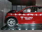 A Tesla Model Y 5 csillagos minősítést kapott az ütközésbiztonsági teszteken. (Kép forrása: NHTSA)