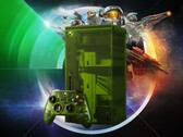 Xbox Series X25 konzol exkluzív játékok előtt látható