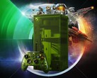 Xbox Series X25 konzol exkluzív játékok előtt látható
