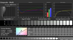 CalMAN: Szürkeárnyalatos