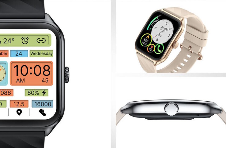 Az okosóra funkcionális forgó koronával rendelkezik (Kép forrása: Zeblaze)