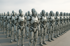 A kínai kormány arra figyelmeztet, hogy az ország robotbuborékja hamarosan kipukkadhat. (Kép forrása: OpenAI)