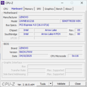 CPU-Z alaplap