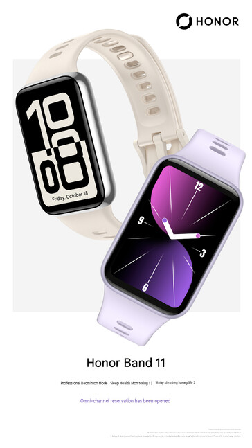 Honor Band 11 előzetes (gépi fordítás)