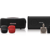 LG Xboom 2026 hordozható hangszórócsalád. Balra fent: Xboom Stage 501, jobbra fent: Xboom Blast, jobbra lent: Xboom Mini, balra lent: Xboom Rock. (Kép forrása: LG)