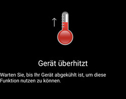 A tesztben a Poco F7 gyakran túl melegszik.