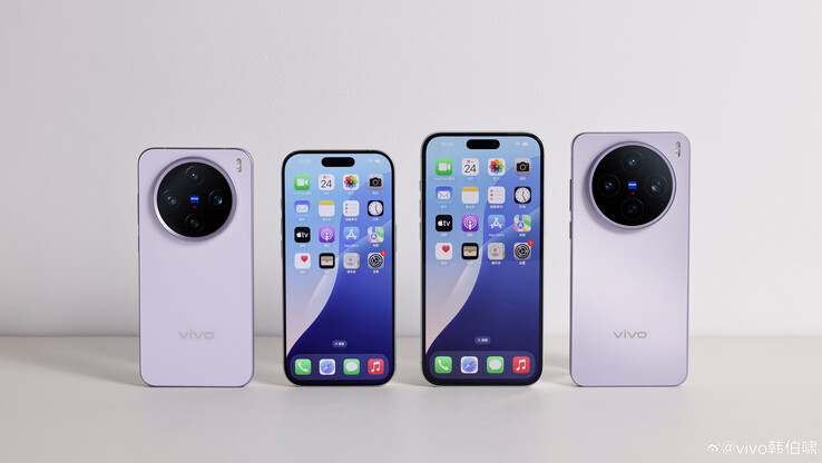 Az X200 Pro Mini (balra) és az X200s: végre együtt. (Forrás: Han Boxiao a Weibo-n keresztül)