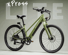 A Lectric XPress Lite e-bike fenyőzöld színváltozatban