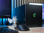 A Gigabyte Aorus RTX 5090 AI Box már kapható 2999,99 dollárért. A képen: a Thunderbolt 5 eGPU. (Kép forrása: Sebastian Bade / Notebookcheck)