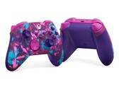 A Heart Breaker Special Edition Xbox vezeték nélküli vezérlő élénk rózsaszín, lila és kék árnyalatokkal rendelkezik. (Kép forrása: Xbox)