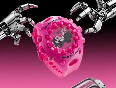 Megérkezett Kínába a Casio új rózsaszín G-Shock GA-V01-4A (képünkön). (Kép forrása: Casio)