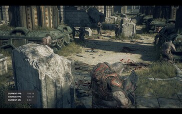 Gears of War: Reloaded a Lenovo LOQ 16IRH8-on. (Kép forrása: Darryl Linington - Notebookcheck)