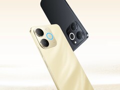 A Realme Narzo 80 Lite 4G tengerparti arany és obszidián fekete színben kapható (Kép forrása: Realme) 