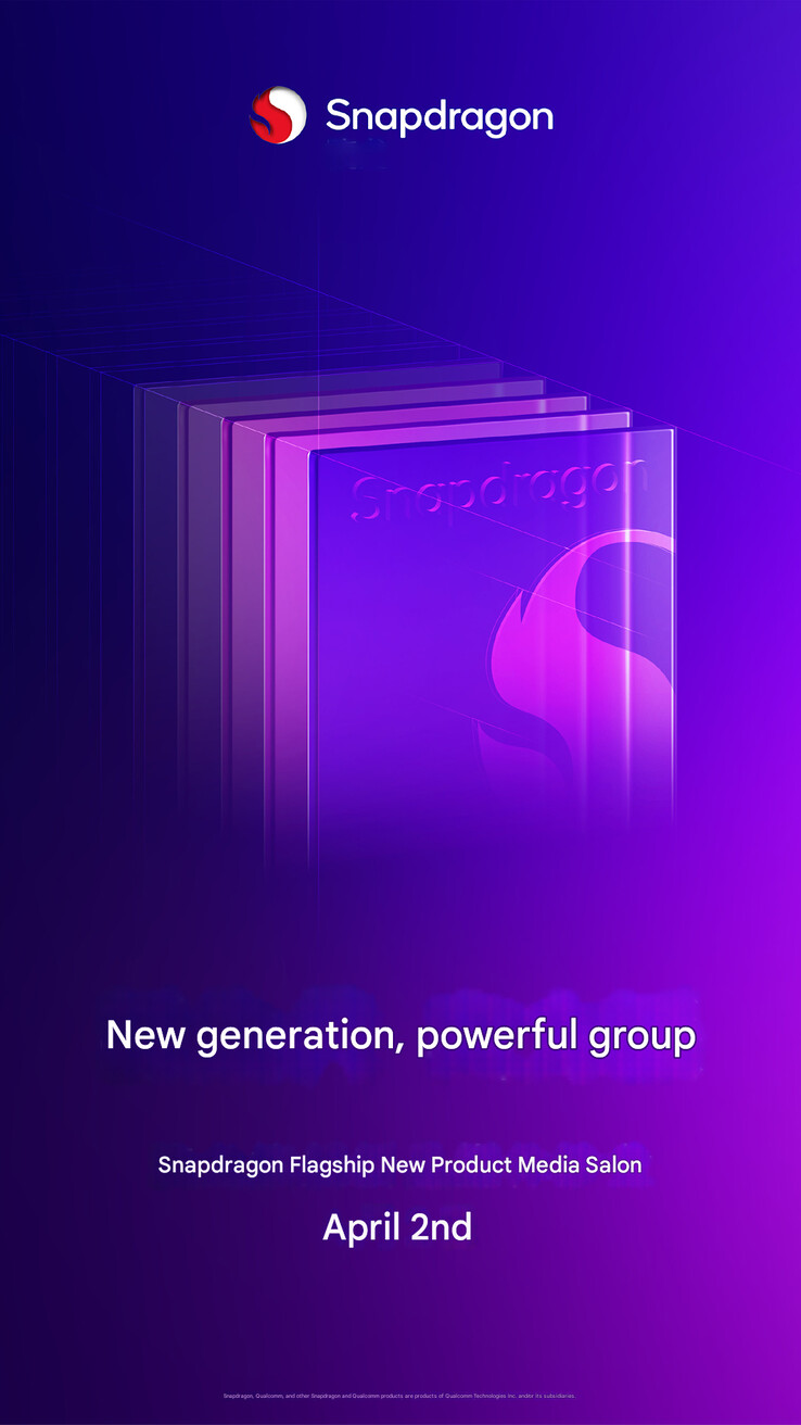 A bejelentés teaser plakátja (Kép forrása: Qualcomm - gépi fordítás)