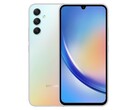 Samsung Galaxy A34 Silver (Kép forrása: Samsung Newsroom)