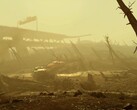 Kép a Fallout 4 játékból, amely egy kietlen tájat ábrázol. (Kép forrása: Steam)