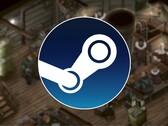 Egy kép, amelyen a Steam logója és a most 80%-os kedvezménnyel kapható The Pale Beyond játék látható.