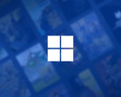A Windows 11 még mindig uralja a listát. Képeken: Windows 11 logó a Steam hátterében.