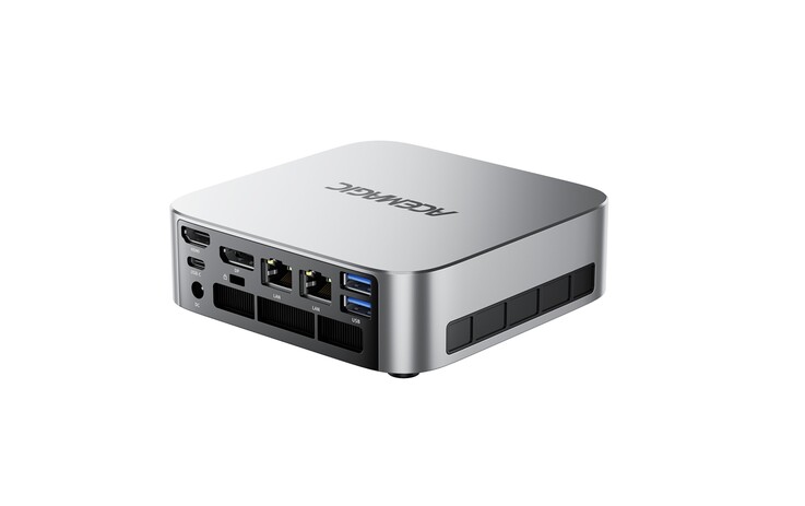 Az AceMagic F2A mini PC rengeteg I/O-csatlakozási lehetőséggel büszkélkedhet, beleértve az USB 4-et és a 2,5 G-s Ethernetet is.