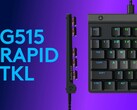 Az új Logitech G505 Rapid TKL promóciós képe fekete színben. (Kép forrása: Logitech)