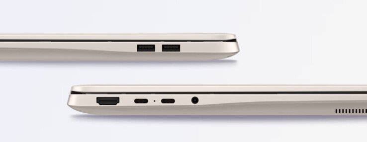 A MagicBook 16 2026 viszonylag kevés portot tartalmaz egy 16 hüvelykes laptophoz képest.