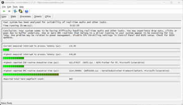 LatencyMon - Áttekintés