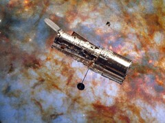 A Hubble képe a Messier 82 képén (A kép forrása: ESA/Hubble, NASA és W. D. Vacca; szerkesztés)