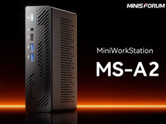A Minisforum az MS-A2-t a Japán IT Hét tokiói tavaszi kiállításán mutatta be. A képen: MS-A1 (Kép forrása: Minisforum - szerk.)