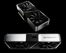 Egy renderelt kép a GeForce RTX 3060 Founders Edition GPU-ról
