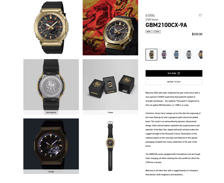 (Kép forrása: Casio US)