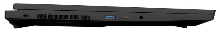 Bal oldal: USB 3.2 Gen 1 (USB-A), USB 3.2 Gen 1 (USB-C), audiokombináció