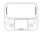 Az úgynevezett Anbernic Slide szokatlan dizájnnal rendelkezik, amely a PSP Go és a Nintendo 3DS alapjaira épül. (Kép forrása: via Nittrx)