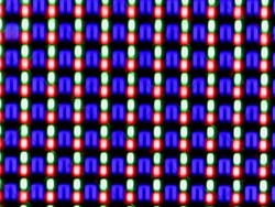 Sub-pixel tömb