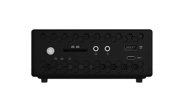 A Zotac Zbox CI360 mini PC előlapja. (Kép forrása: Zotac)
