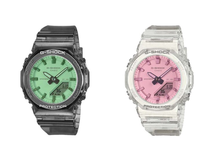 Casio G-Shock GMA-P2100SR-1A és GMA-P2100SR-7A órák