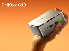 A GMK G10 ára 189,99 dollárról indul. A képen: a mini PC. (Kép forrása: GMKtec - szerk.)