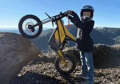 A Heybike Villain elektromos dirt bike maximális sebessége 45 mph (72 km/h) (Kép forrása: Heybike)