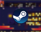 A Random Access Mayhem teljes kiadása több mint 20 új szintet tartalmaz. A képen - egy játékbeli képernyőkép a Steam logóval a tetején. (Kép forrása: Steam - Szerkesztve)