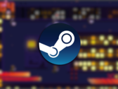 A Random Access Mayhem teljes kiadása több mint 20 új szintet tartalmaz. A képen - egy játékbeli képernyőkép a Steam logóval a tetején. (Kép forrása: Steam - Szerkesztve)
