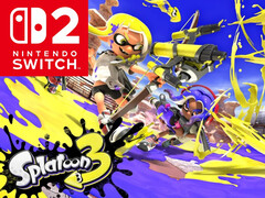 Splatoon 3 Switch 2 logóval (Kép forrása: Nintendo of America szerkesztéssel)
